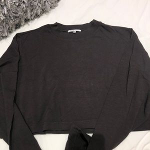 NWOT Cotton citizen cropped long sleeve